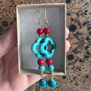 New! Turquoise Earrings